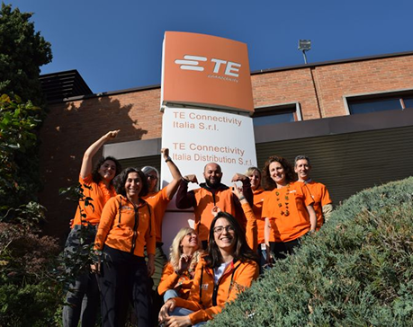 TE Connectivity team photo
